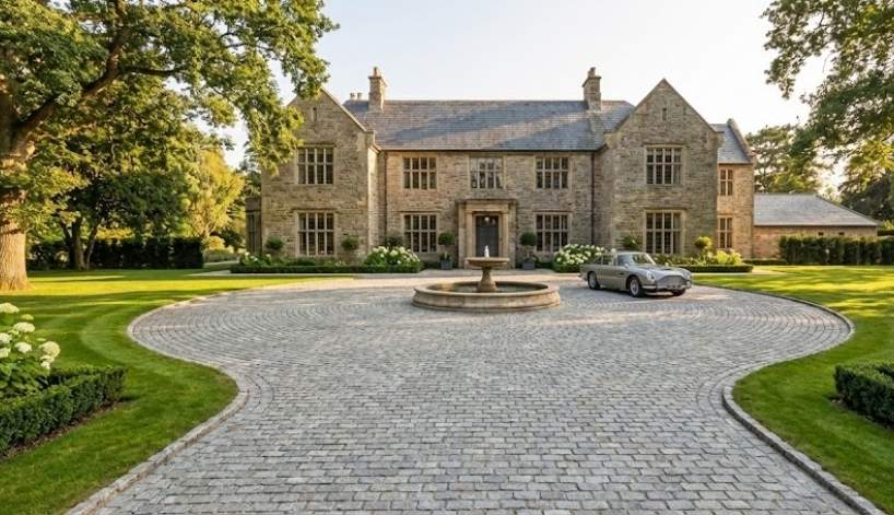 Comparing Granite with Alternative Driveway Materials Including Porcelain Paving and Block Paving