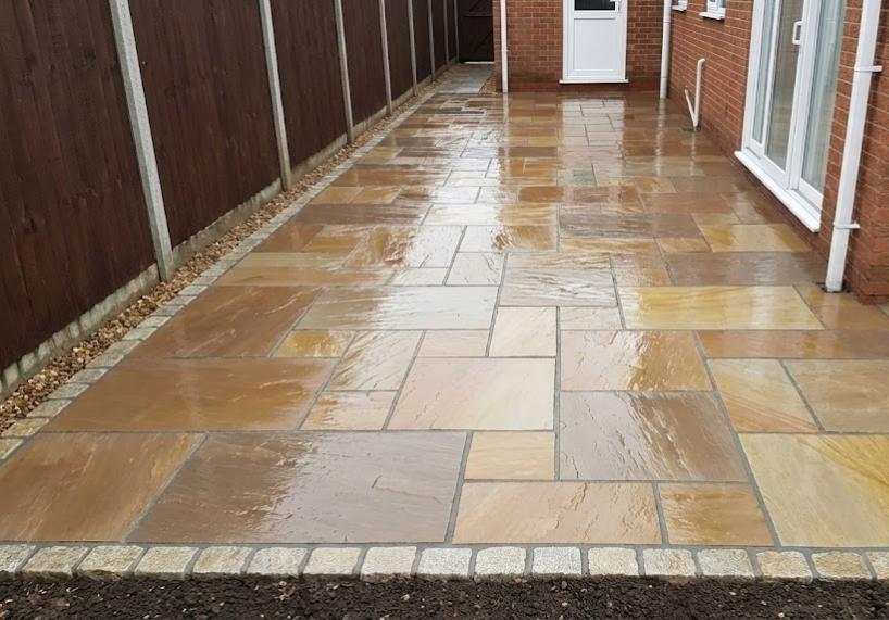 Comparing Indian Sandstone to Alternative Paving Materials