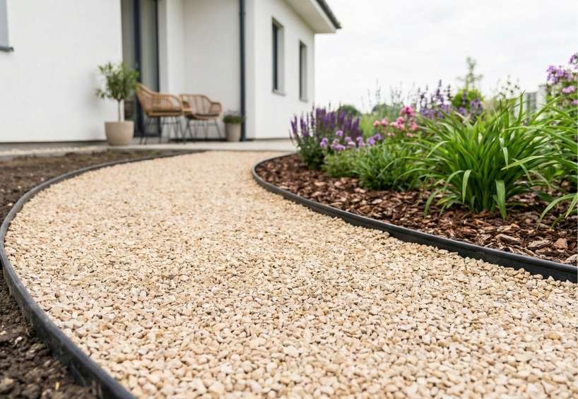 How Gravel Pathways Outperform Block Paving and Tarmac Surfaces for UK Weather Conditions-min