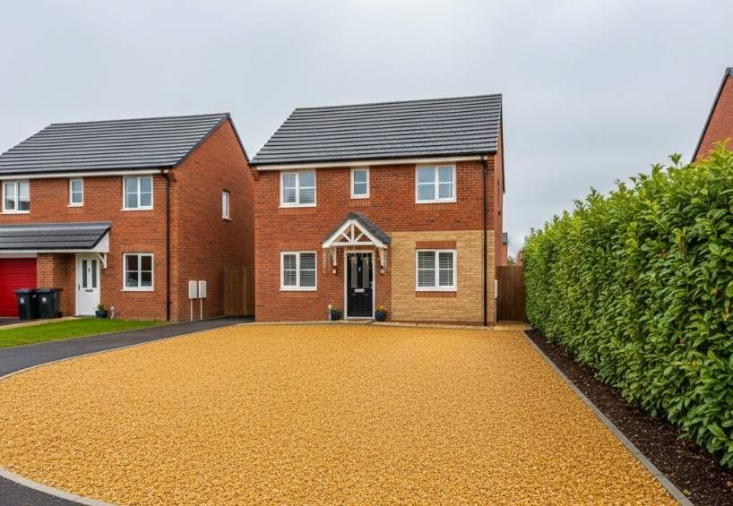 How we integrate your new gravel driveway with patios and landscaping features