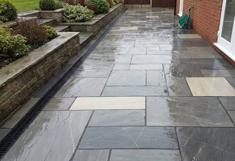 Maintenance Requirements for Indian Sandstone Paths