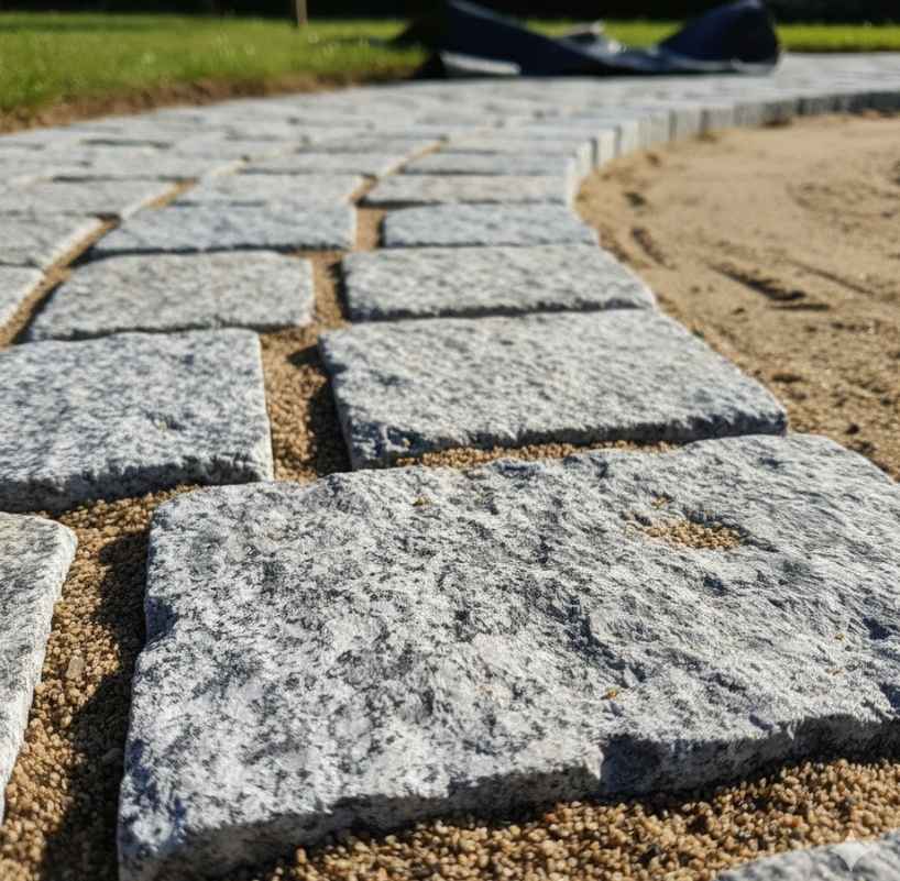 Professional Installation Process We Follow for Every Granite Driveway Project