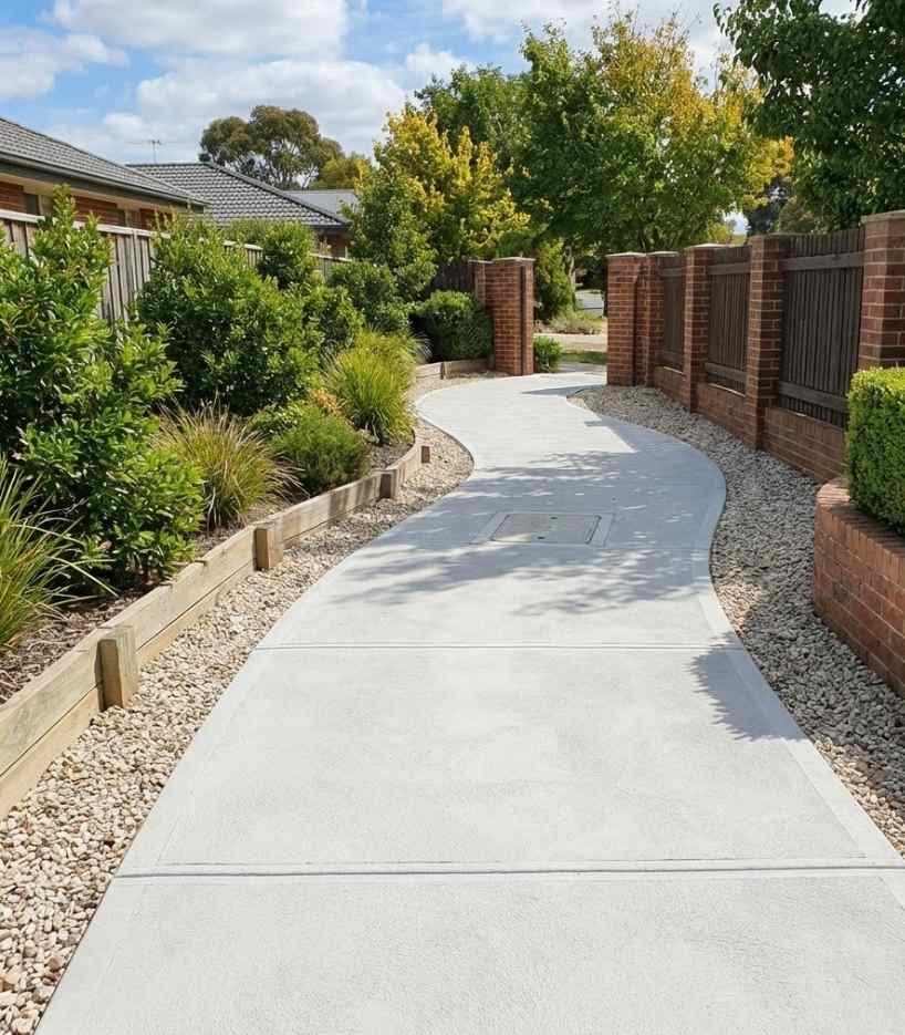 Residential Concrete Path Services for Garden, Patio and Property Access