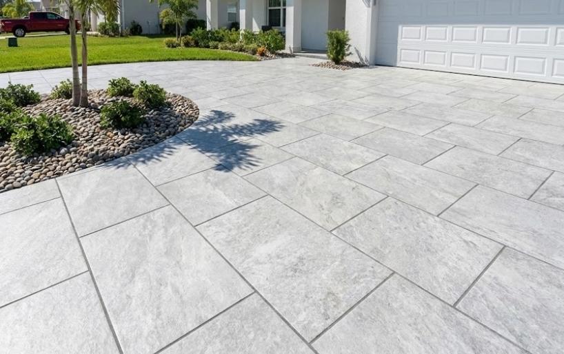 Slip-Resistant Textured Finishes Provide Safety in Wet Conditions for Vehicles and Pedestrians