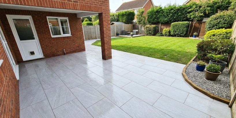 Get Your Free Quote for Professional Porcelain Patio Installation With Terraform Driveways