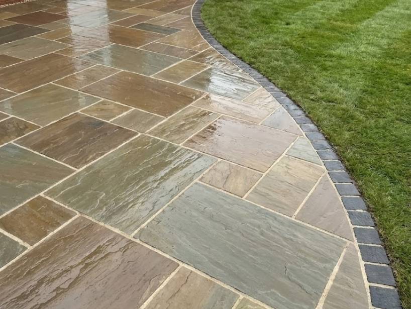 How We Install Indian Sandstone Patios Built to Last Decades Without Failure