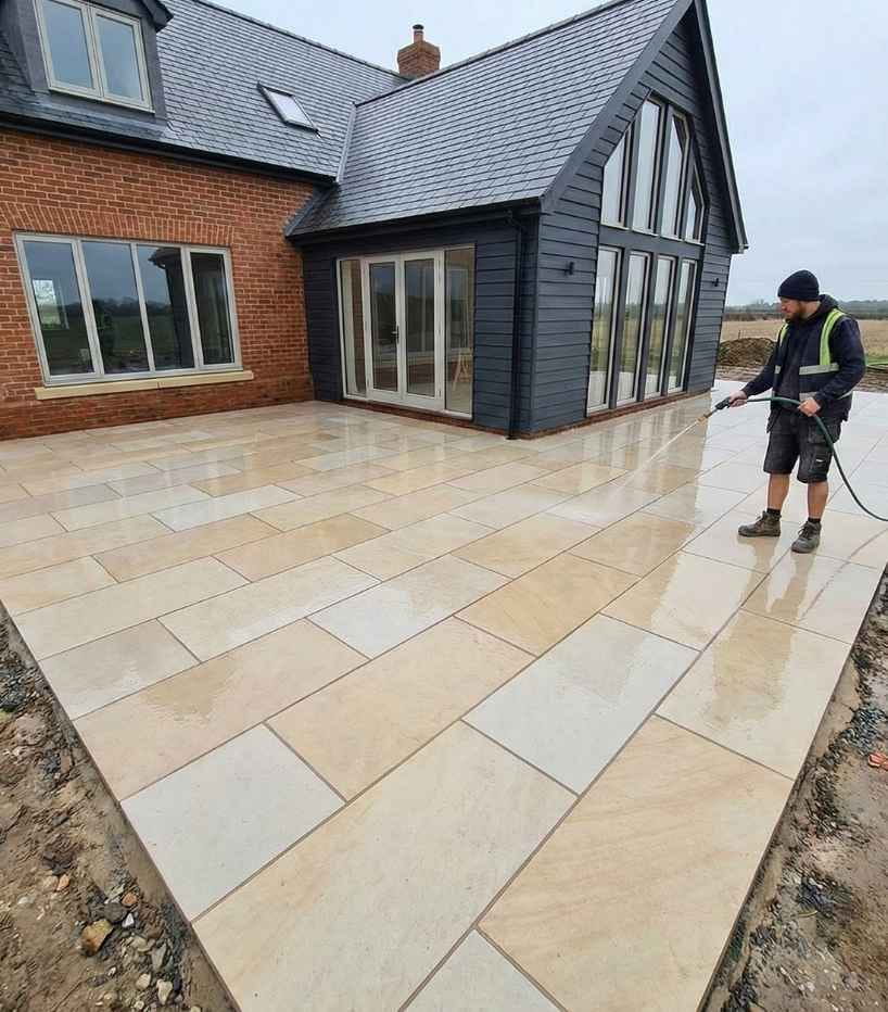 Limestone Patio Installation Service