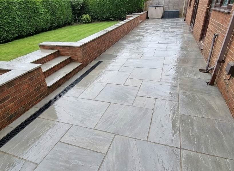 Low Maintenance Requirements Mean Your Sandstone Patio Stays Beautiful With Minimal Effort