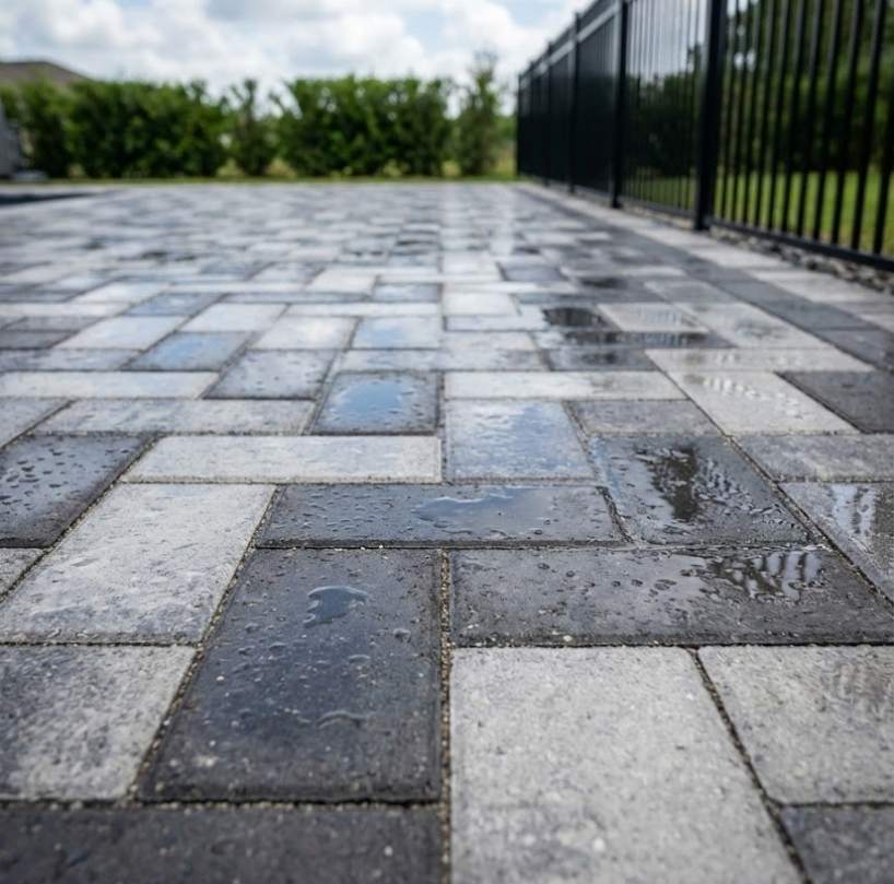 Why Permeable Paving Works Particularly Well in UK Weather Conditions
