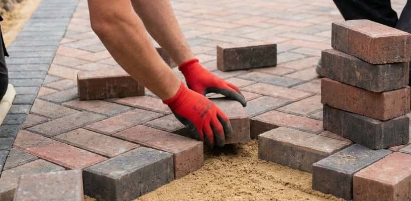 Block Paving Path Installers in Cross Hills-Glusburn