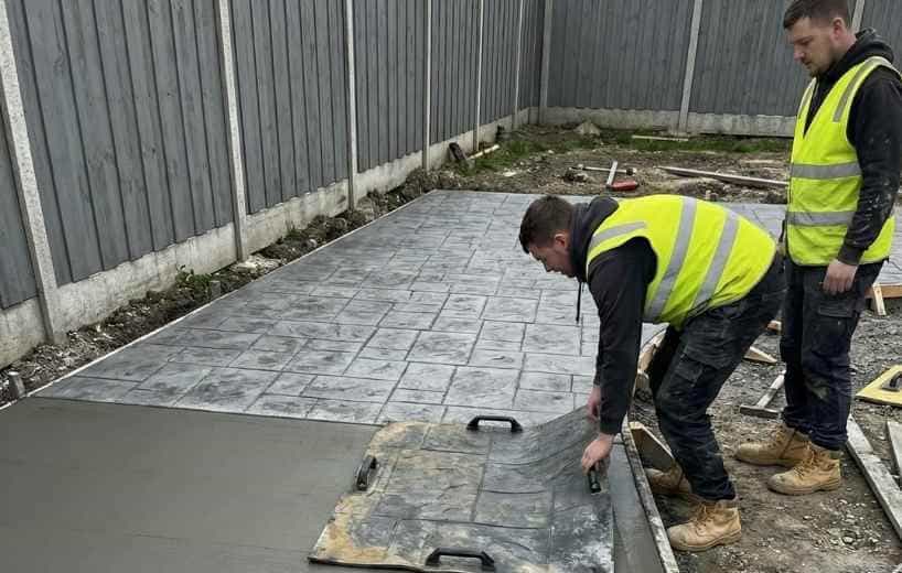 Concrete Imprint Patio Installers in Newton Aycliffe