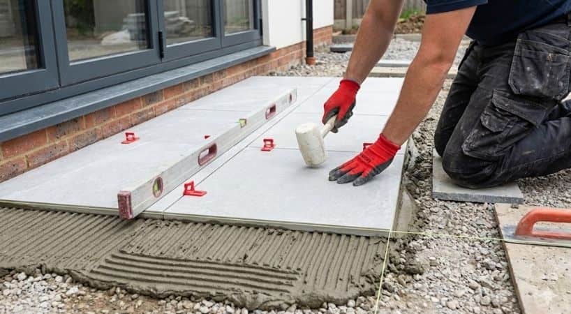 Porcelain Path Installers South Elmsall